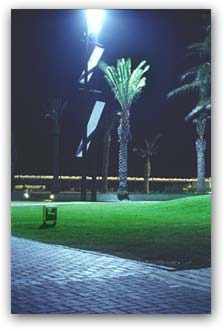 Salou beach at night